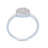 טבעת זהב לבן וזרקונים 21R745